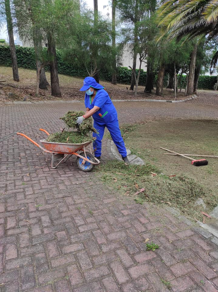 Personal en acción