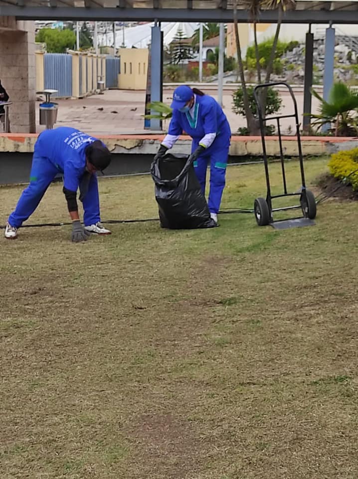 Personal en acción